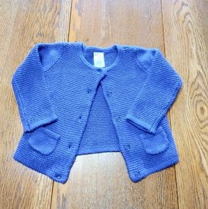 Cute blue Gymboree cardigan 12-18 months
